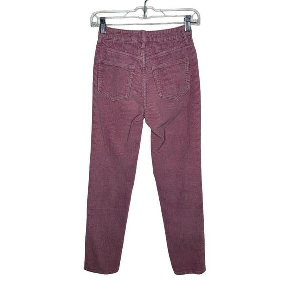 PacSun Womens Pink Corduroy‎ Mom Jean High Rise Pants Button Closure Belt Loops - Picture 2 of 7
